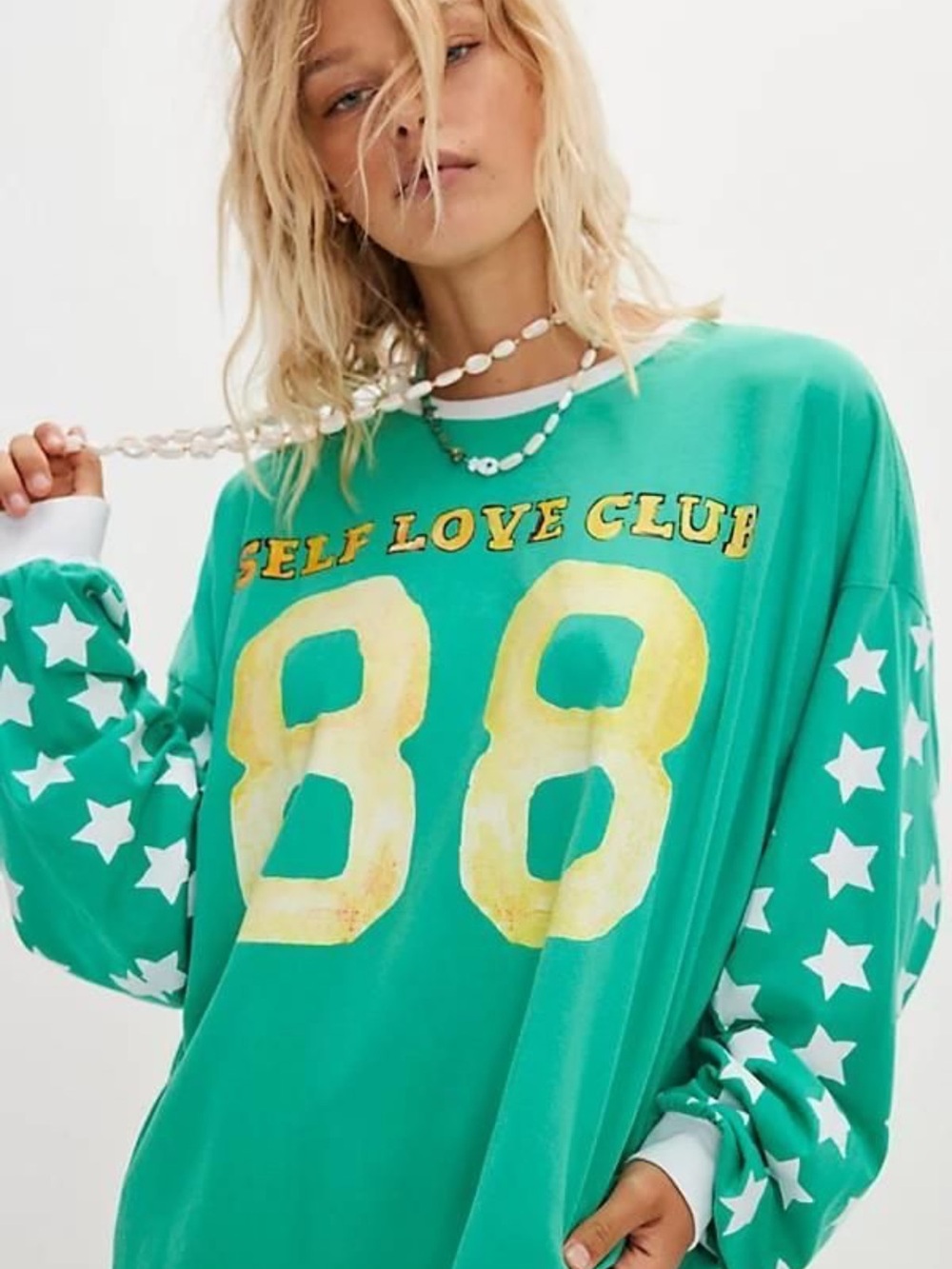 Free People x Sabbi You Cute Long Sleeve Tee